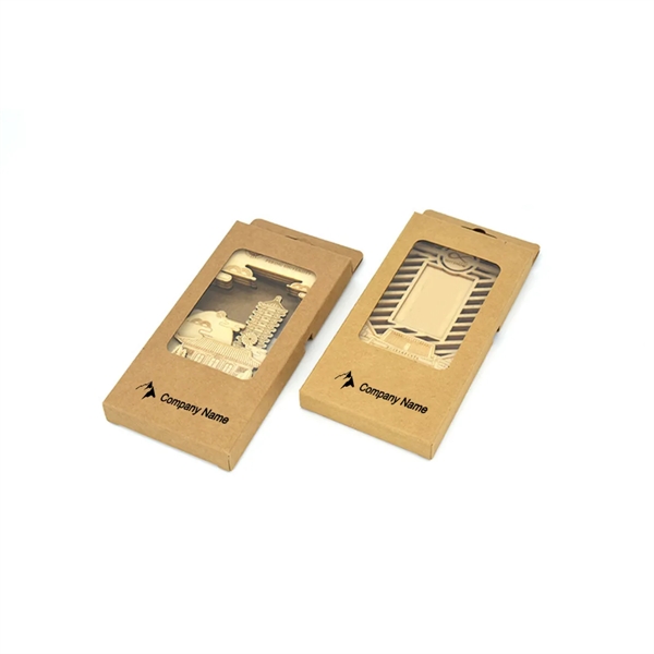Engraving Wooden Mobile Phone Holder - Engraving Wooden Mobile Phone Holder - Image 4 of 5