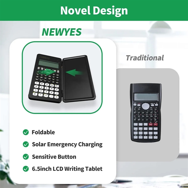 Scientific Calculator With Notepad - Scientific Calculator With Notepad - Image 4 of 8