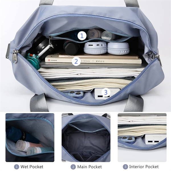 Expandable Travel Duffle Bags - Expandable Travel Duffle Bags - Image 4 of 6