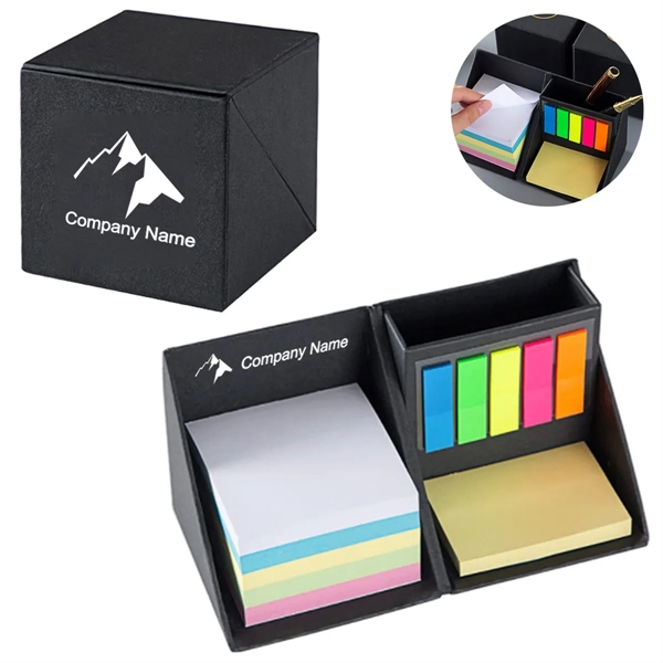 Sticky Notes With Cube Pencil Holder - Sticky Notes With Cube Pencil Holder - Image 0 of 5