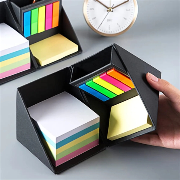 Sticky Notes With Cube Pencil Holder - Sticky Notes With Cube Pencil Holder - Image 1 of 5