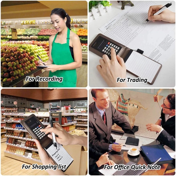 Writing Pad With Calculator - Writing Pad With Calculator - Image 3 of 4