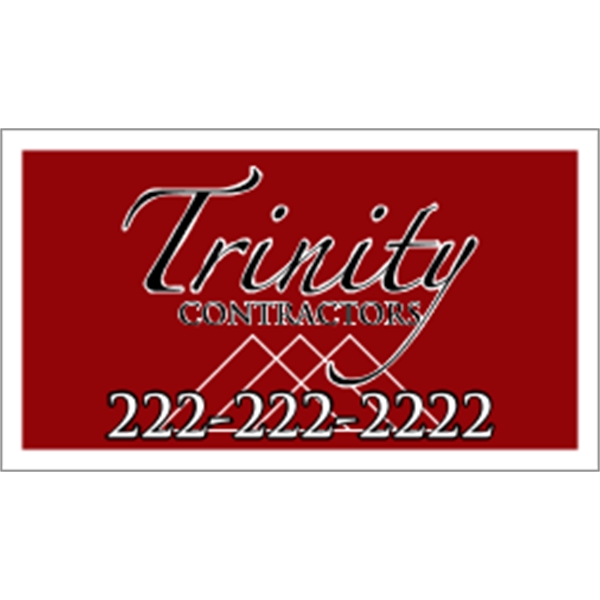 Spot Color Business Card Magnets - 5 Day