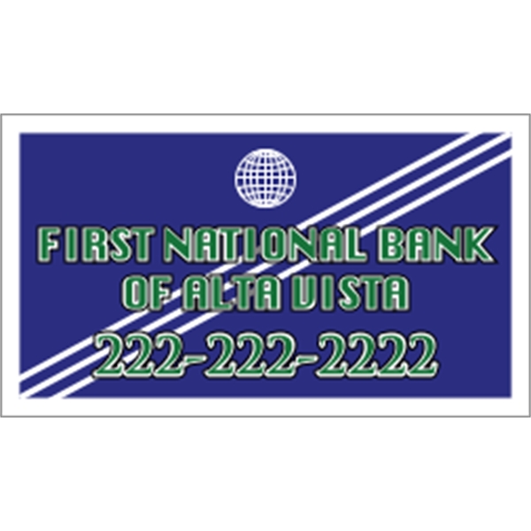 Spot Color Business Card Magnets - 5 Day