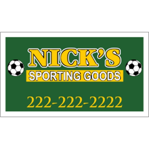 Spot Color Business Card Magnets - 5 Day