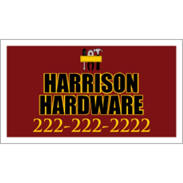 Spot Color Business Card Magnets - 5 Day