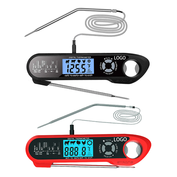 Instant Read Waterproof Dual Probe Food Thermometer - Instant Read Waterproof Dual Probe Food Thermometer - Image 0 of 3