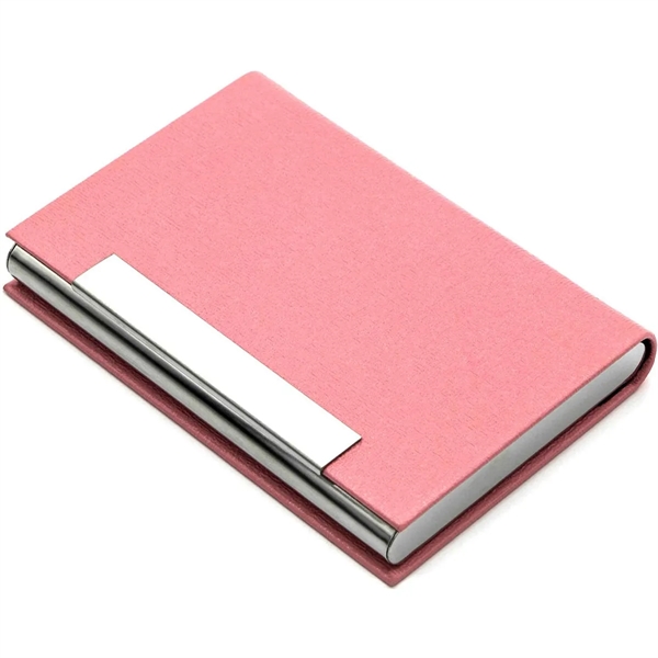 Professional PU Leather Multi Case Business Card Holder - Professional PU Leather Multi Case Business Card Holder - Image 4 of 6