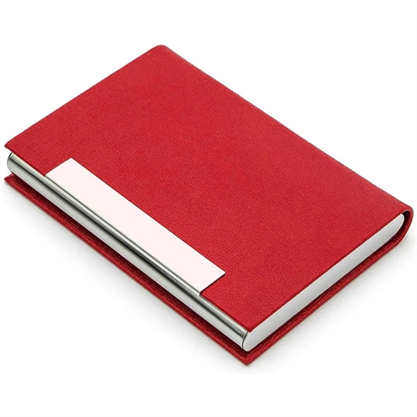 Professional PU Leather Multi Case Business Card Holder - Professional PU Leather Multi Case Business Card Holder - Image 6 of 6