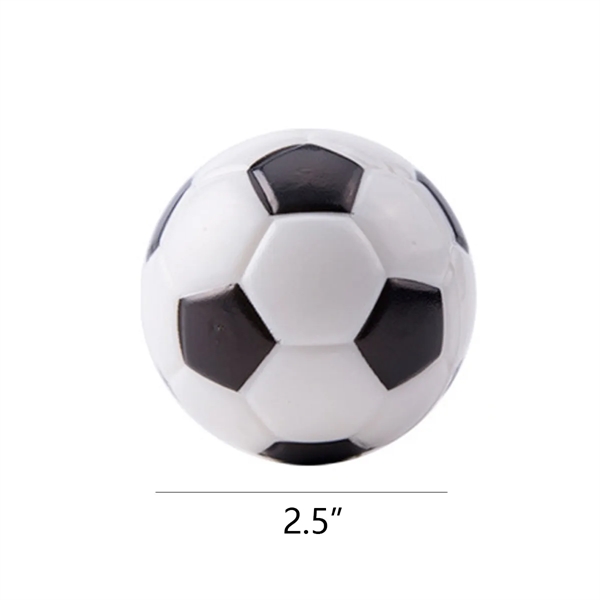 Mini Soccer Squeeze Foam Ball Stress Reliever - Mini Soccer Squeeze Foam Ball Stress Reliever - Image 1 of 3