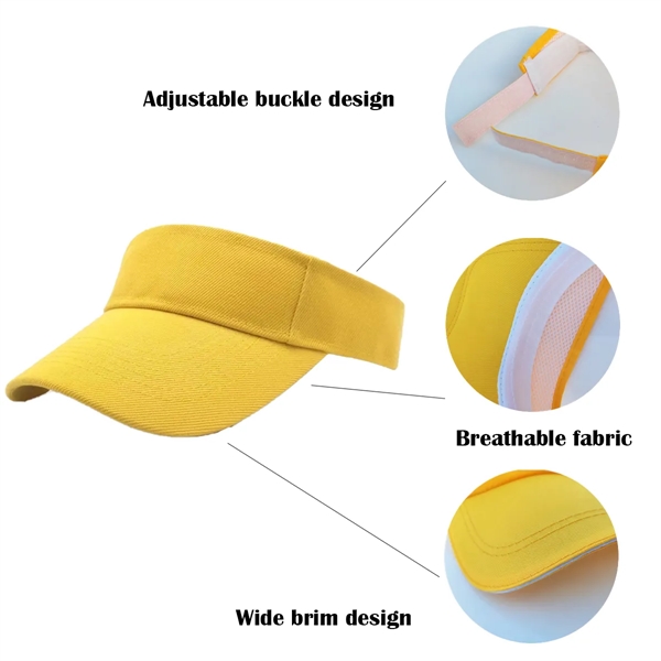 Adjustable Sports Sun Visor - Adjustable Sports Sun Visor - Image 3 of 4