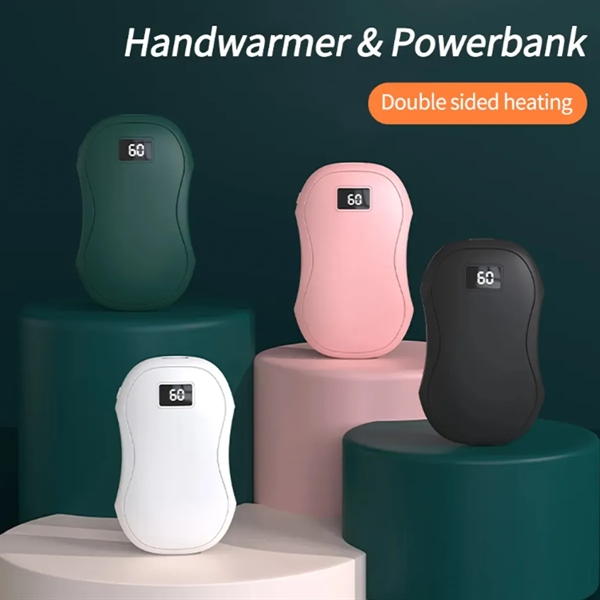 Quick Heat Rechargeable Hand Warmer With Power Bank - Quick Heat Rechargeable Hand Warmer With Power Bank - Image 4 of 8