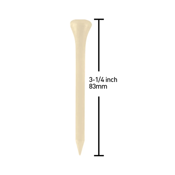 3-1/4 Inch Natural Wood Golf Tees - 3-1/4 Inch Natural Wood Golf Tees - Image 2 of 3
