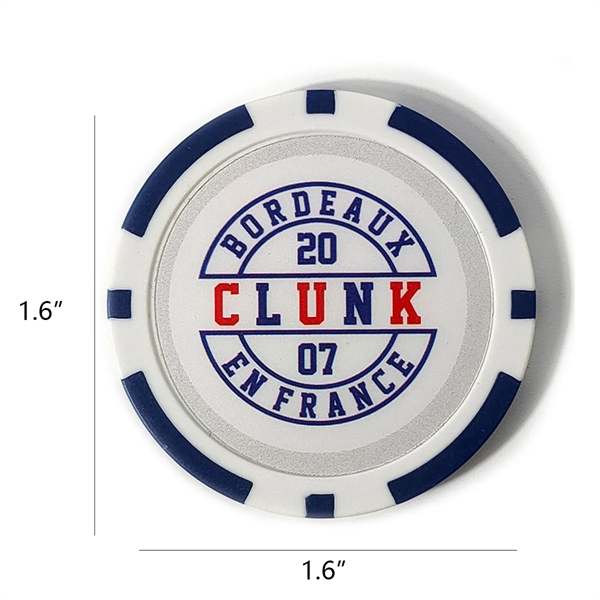 Poker Chip Golf Ball Marker - Poker Chip Golf Ball Marker - Image 1 of 2