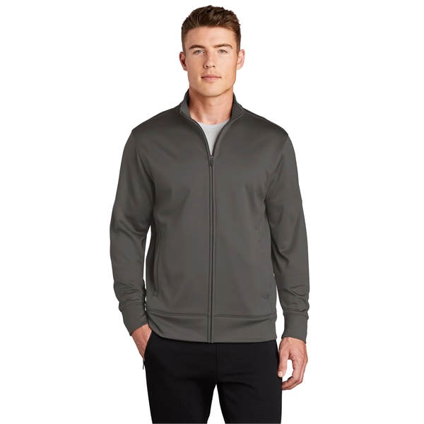 Sport-Tek Sport-Wick Fleece Full-Zip Jacket. - Sport-Tek Sport-Wick Fleece Full-Zip Jacket. - Image 36 of 45