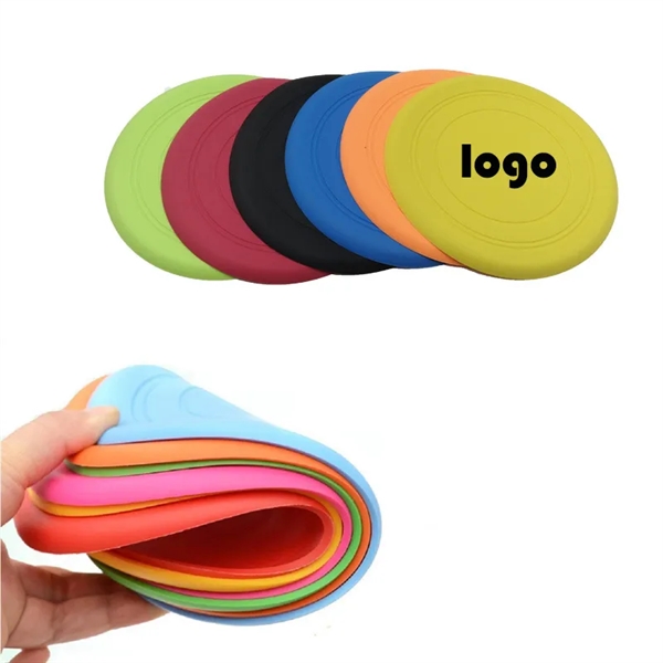 Silicone Pet Frisbee Toy Custom Logo - Silicone Pet Frisbee Toy Custom Logo - Image 1 of 5