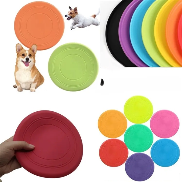 Silicone Pet Frisbee Toy Custom Logo - Silicone Pet Frisbee Toy Custom Logo - Image 4 of 5