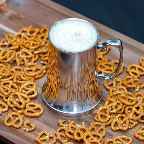 15Oz Stainless Steel Beer Mug - 15Oz Stainless Steel Beer Mug - Image 2 of 4