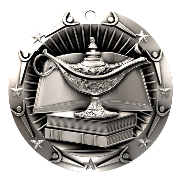 3'' World Class Book & Lamp Medal - 3'' World Class Book & Lamp Medal - Image 5 of 7