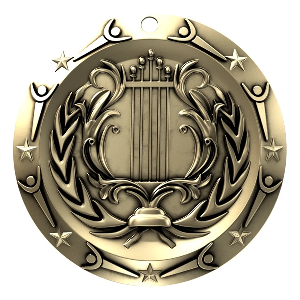 3'' MUSIC MEDAL - 3'' MUSIC MEDAL - Image 0 of 7