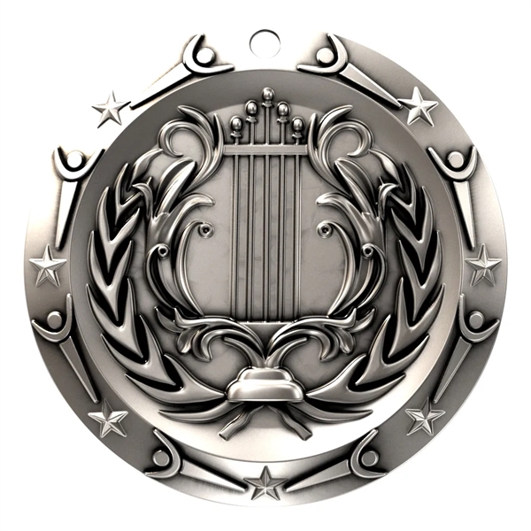 3'' MUSIC MEDAL - 3'' MUSIC MEDAL - Image 5 of 7