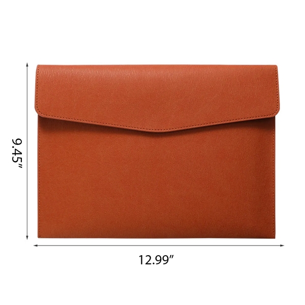 PU Leather A4 File Document Holder Waterproof Envelope Case - PU Leather A4 File Document Holder Waterproof Envelope Case - Image 1 of 8