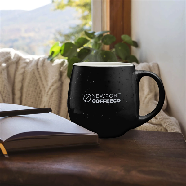 Kootenay Speckled 520 Ml. (17.6 Fl. Oz.) New Bone China Mug - Kootenay Speckled 520 Ml. (17.6 Fl. Oz.) New Bone China Mug - Image 0 of 1