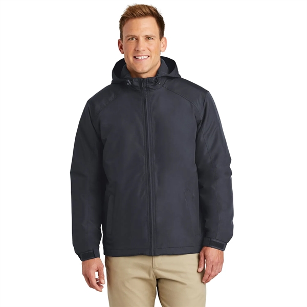 Port Authority® Men's Hooded Charger Jacket - Port Authority® Men's Hooded Charger Jacket - Image 5 of 5