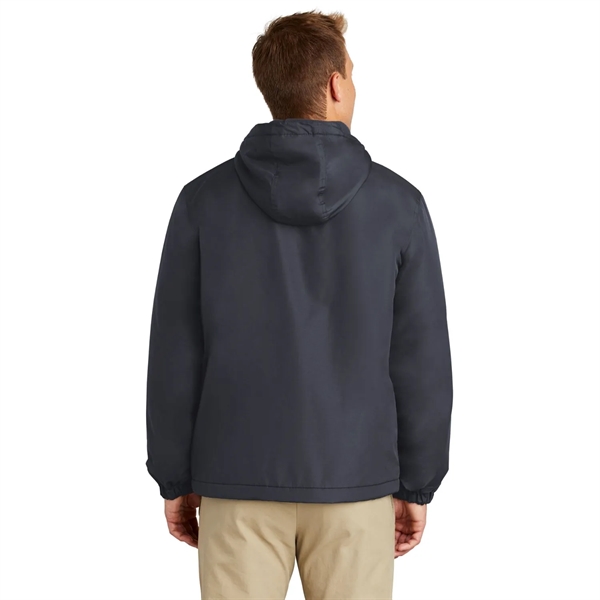 Port Authority® Men's Hooded Charger Jacket - Port Authority® Men's Hooded Charger Jacket - Image 1 of 5