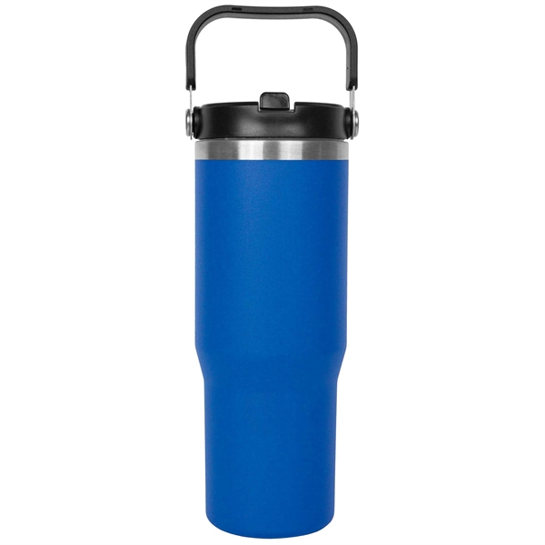 30oz. Stainless Steel Insulated Mug with Handle and Built-In - 30oz. Stainless Steel Insulated Mug with Handle and Built-In - Image 10 of 16