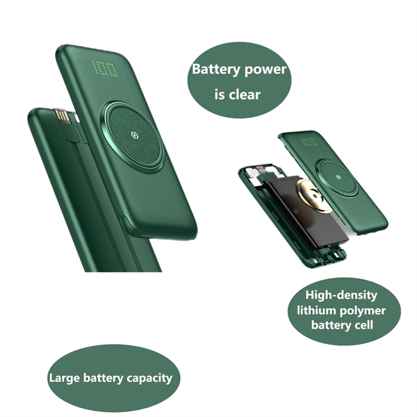 10000Mah Wireless Portable Charger Bank - 10000Mah Wireless Portable Charger Bank - Image 2 of 4