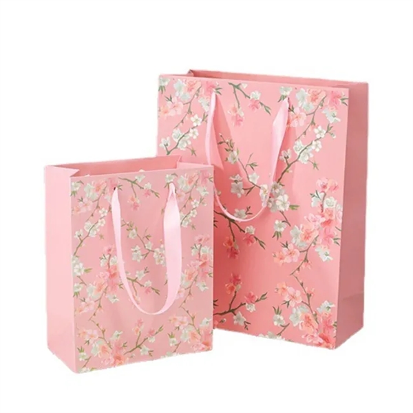 Kraft Paper Grocery Tote Bag - Kraft Paper Grocery Tote Bag - Image 2 of 3