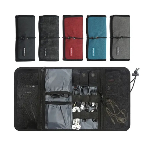 Travel Electronic Accessories Organizer Pouch - Travel Electronic Accessories Organizer Pouch - Image 0 of 2