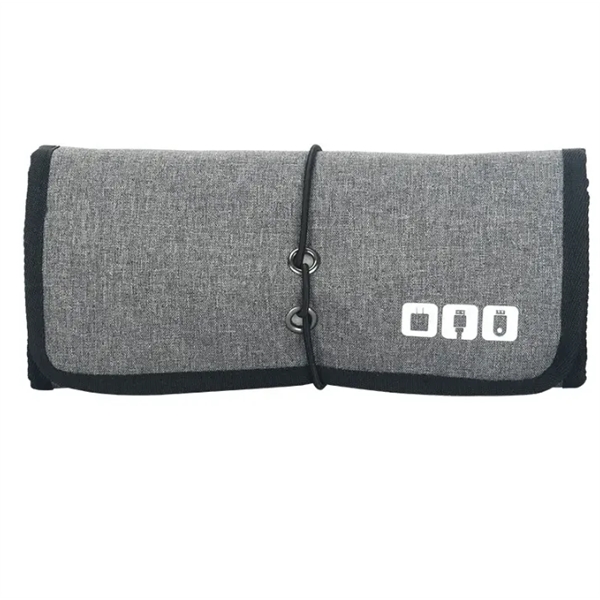 Travel Electronic Accessories Organizer Pouch - Travel Electronic Accessories Organizer Pouch - Image 1 of 2