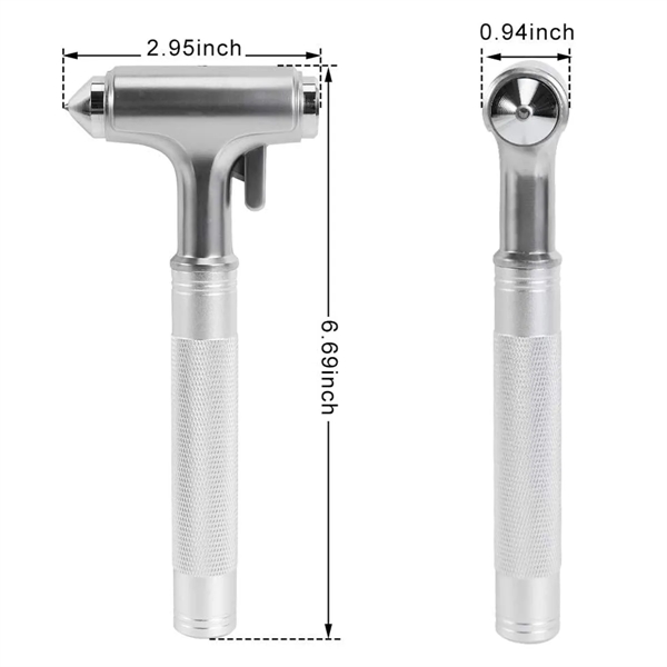 Fireproof Metal Emergency Escape Hammer - Fireproof Metal Emergency Escape Hammer - Image 1 of 5