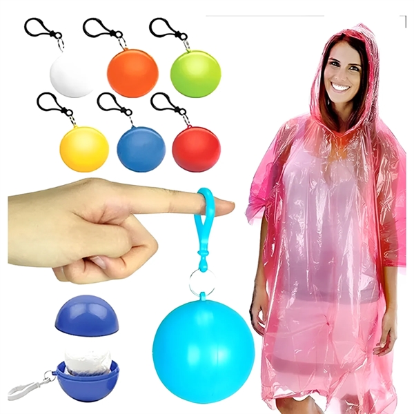 Disposable Emergency Rain Ponchos - Disposable Emergency Rain Ponchos - Image 2 of 4