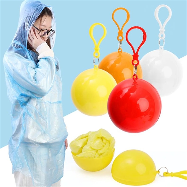 Disposable Emergency Rain Ponchos - Disposable Emergency Rain Ponchos - Image 4 of 4