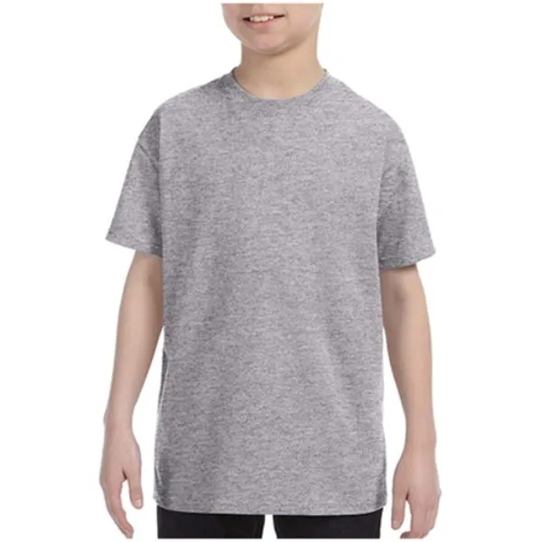 Gildan 5.3 Oz 100% Preshrunk Heavy Cotton Youth T-Shirt - Gildan 5.3 Oz 100% Preshrunk Heavy Cotton Youth T-Shirt - Image 3 of 42