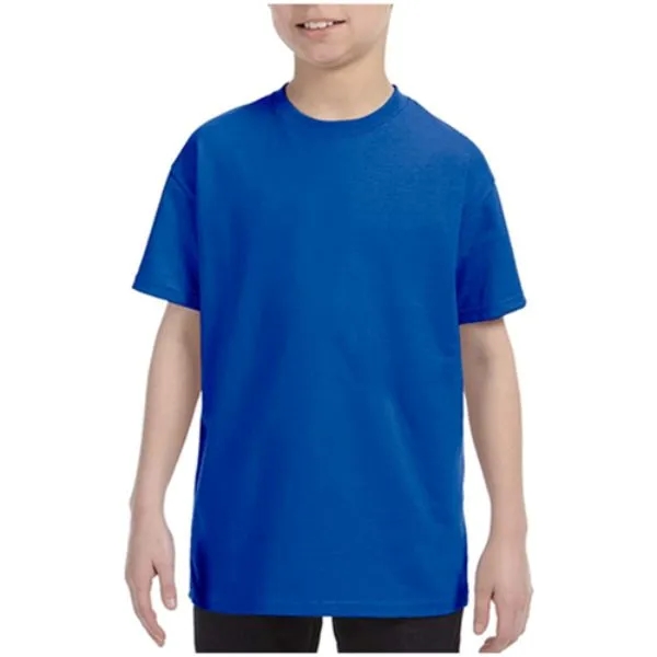 Gildan 5.3 Oz 100% Preshrunk Heavy Cotton Youth T-Shirt - Gildan 5.3 Oz 100% Preshrunk Heavy Cotton Youth T-Shirt - Image 7 of 42