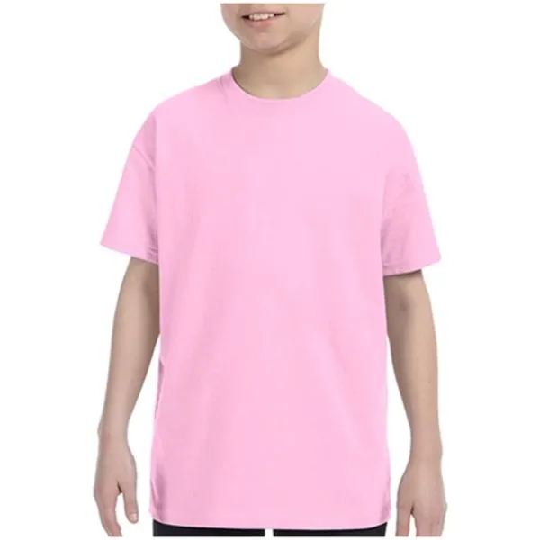 Gildan 5.3 Oz 100% Preshrunk Heavy Cotton Youth T-Shirt - Gildan 5.3 Oz 100% Preshrunk Heavy Cotton Youth T-Shirt - Image 9 of 42