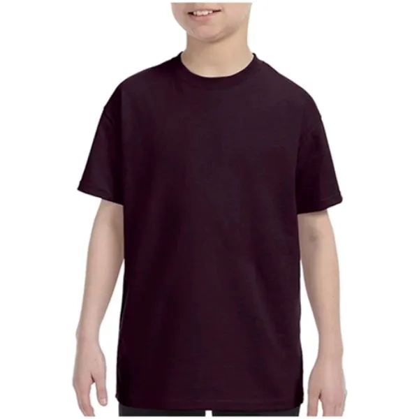 Gildan 5.3 Oz 100% Preshrunk Heavy Cotton Youth T-Shirt - Gildan 5.3 Oz 100% Preshrunk Heavy Cotton Youth T-Shirt - Image 11 of 42