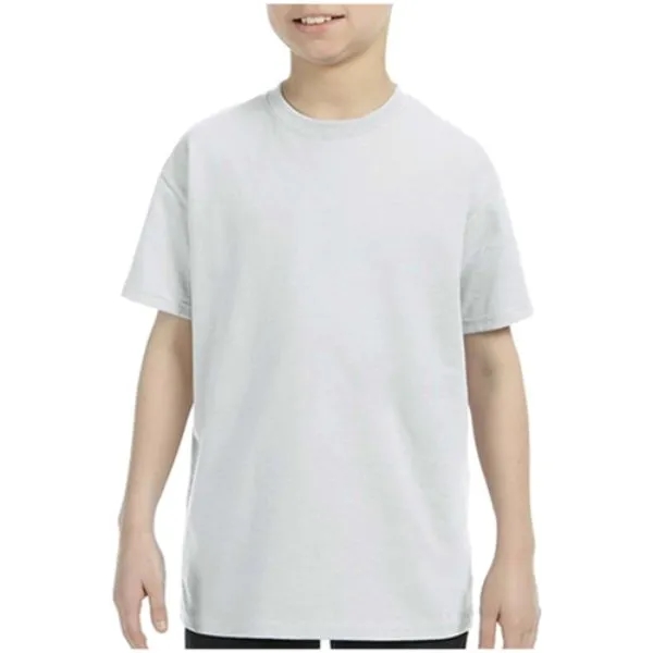 Gildan 5.3 Oz 100% Preshrunk Heavy Cotton Youth T-Shirt - Gildan 5.3 Oz 100% Preshrunk Heavy Cotton Youth T-Shirt - Image 12 of 42