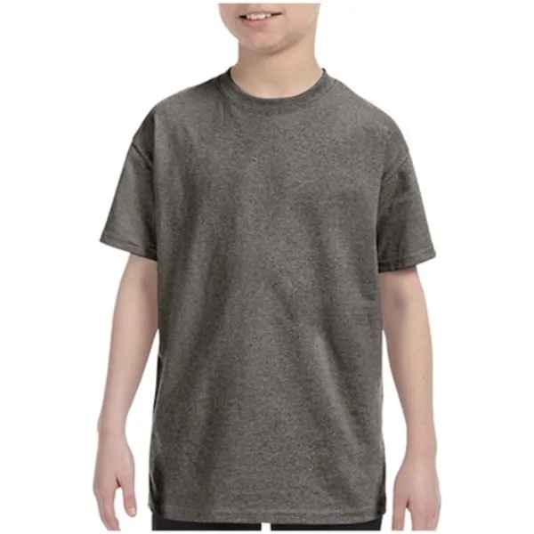 Gildan 5.3 Oz 100% Preshrunk Heavy Cotton Youth T-Shirt - Gildan 5.3 Oz 100% Preshrunk Heavy Cotton Youth T-Shirt - Image 14 of 42