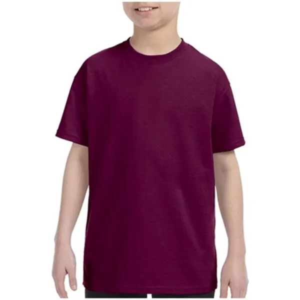 Gildan 5.3 Oz 100% Preshrunk Heavy Cotton Youth T-Shirt - Gildan 5.3 Oz 100% Preshrunk Heavy Cotton Youth T-Shirt - Image 19 of 42