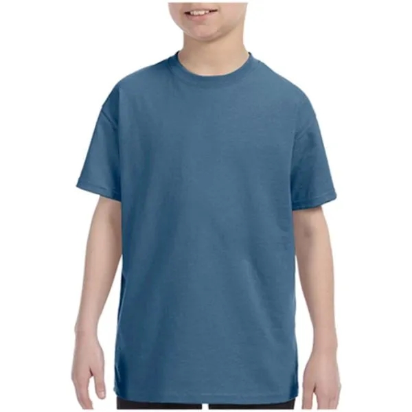 Gildan 5.3 Oz 100% Preshrunk Heavy Cotton Youth T-Shirt - Gildan 5.3 Oz 100% Preshrunk Heavy Cotton Youth T-Shirt - Image 20 of 42