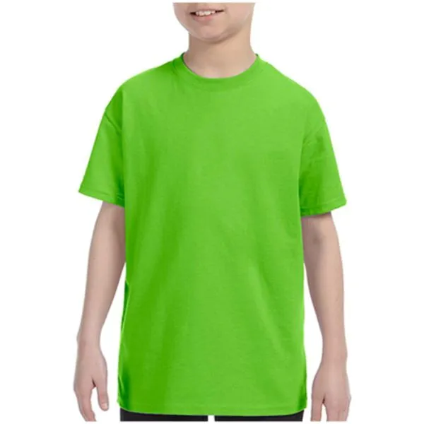 Gildan 5.3 Oz 100% Preshrunk Heavy Cotton Youth T-Shirt - Gildan 5.3 Oz 100% Preshrunk Heavy Cotton Youth T-Shirt - Image 21 of 42