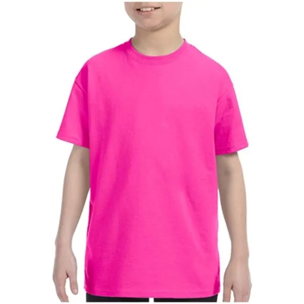 Gildan 5.3 Oz 100% Preshrunk Heavy Cotton Youth T-Shirt - Gildan 5.3 Oz 100% Preshrunk Heavy Cotton Youth T-Shirt - Image 22 of 42