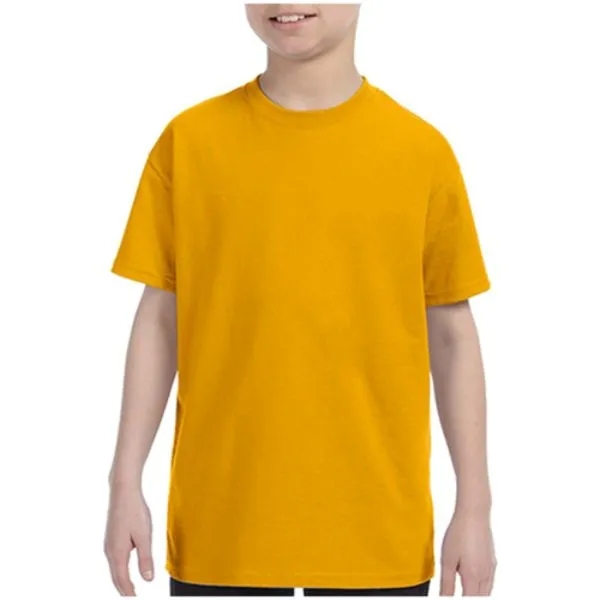 Gildan 5.3 Oz 100% Preshrunk Heavy Cotton Youth T-Shirt - Gildan 5.3 Oz 100% Preshrunk Heavy Cotton Youth T-Shirt - Image 25 of 42
