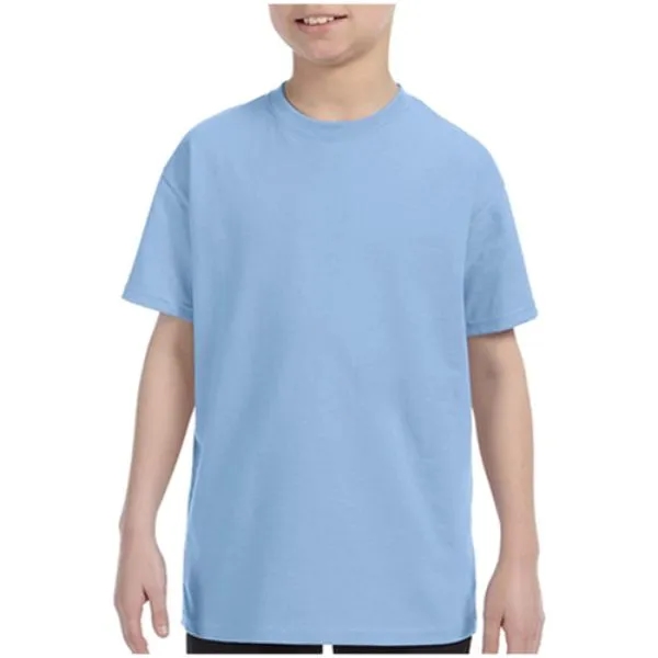 Gildan 5.3 Oz 100% Preshrunk Heavy Cotton Youth T-Shirt - Gildan 5.3 Oz 100% Preshrunk Heavy Cotton Youth T-Shirt - Image 30 of 42