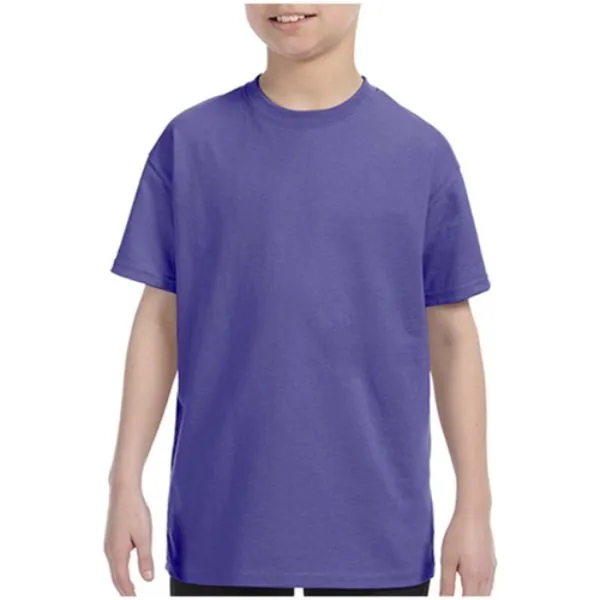 Gildan 5.3 Oz 100% Preshrunk Heavy Cotton Youth T-Shirt - Gildan 5.3 Oz 100% Preshrunk Heavy Cotton Youth T-Shirt - Image 32 of 42